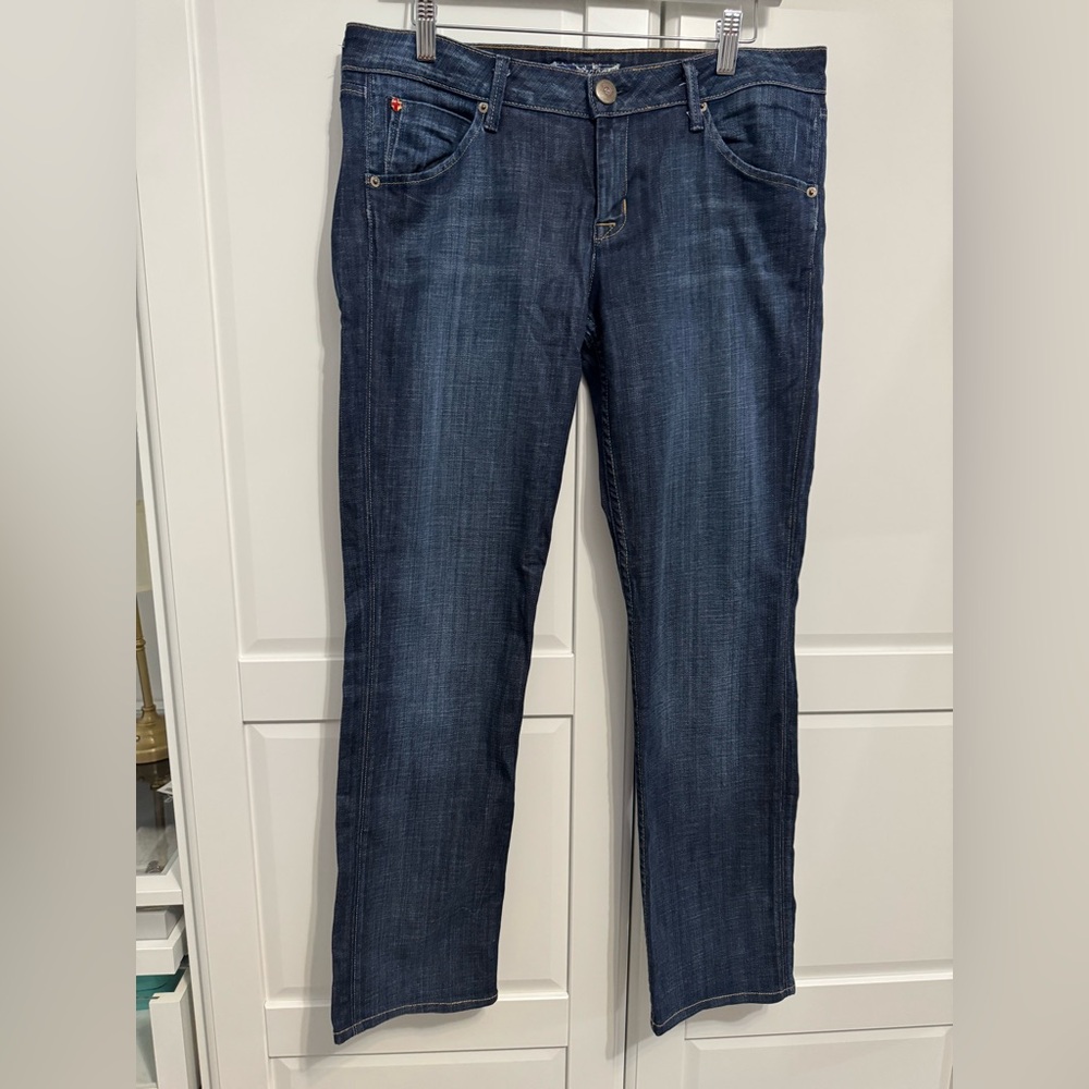 Hudson Jeans Midnight Blue Straight Leg, Size:31